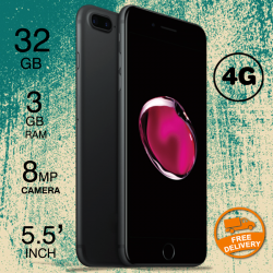 Gmango i7S, 4G Dual Sim, Dual Cam, 5.5" IPS, 32GB, Black